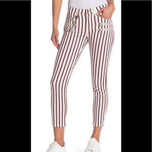 We wore what rocker stripe low rise jeans size 24, NWT